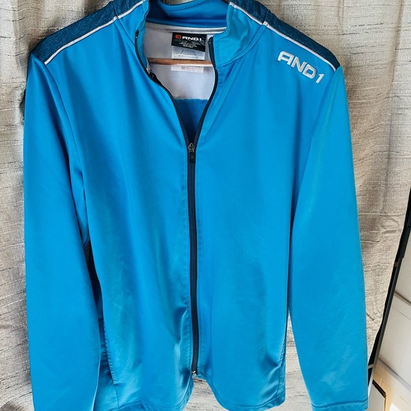 Woman’s And1 small petite blue athletic jacket - Picture 1 of 3